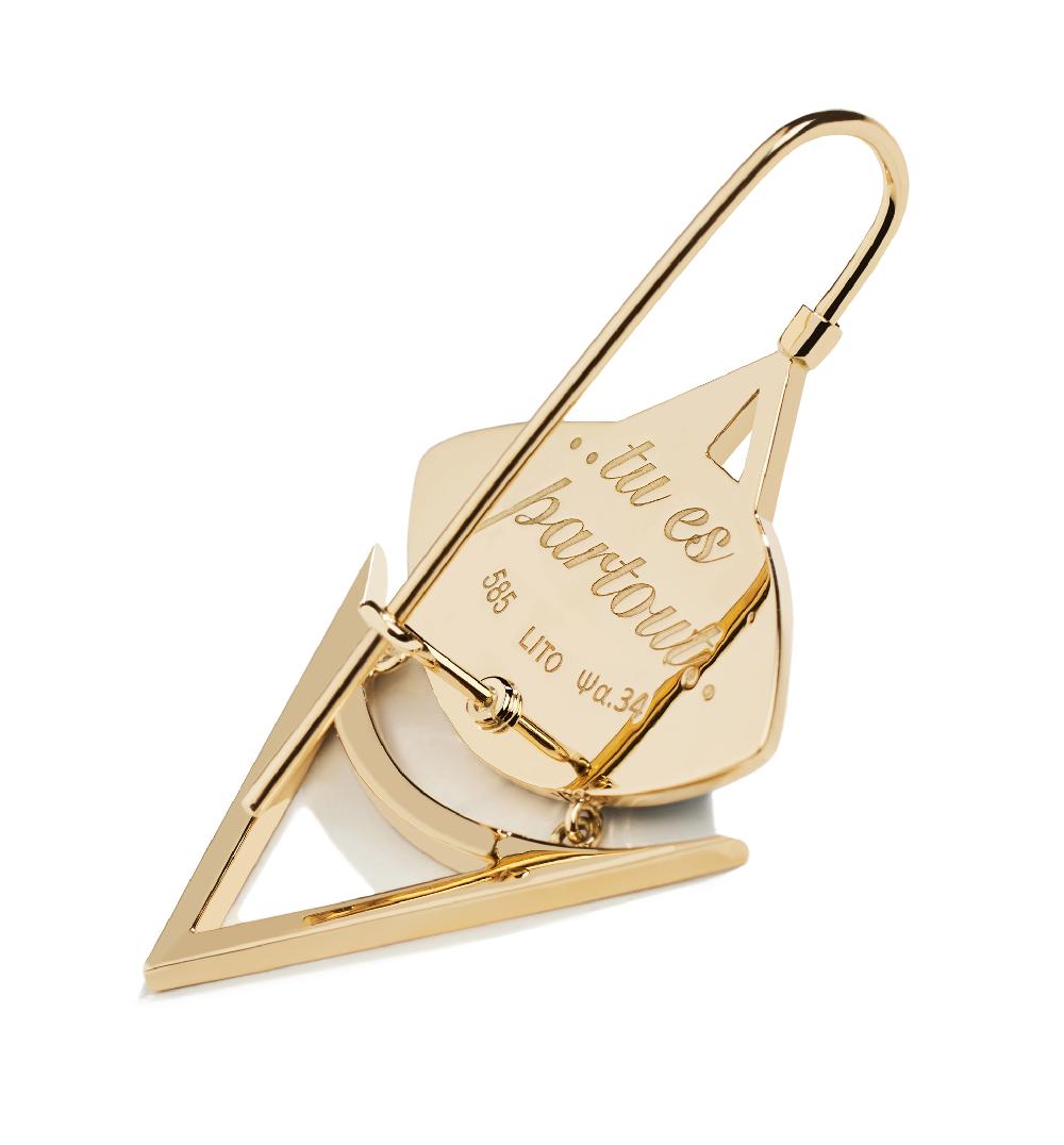 Lito Egyptian Grand Vert Pair Of Diamond Earrings