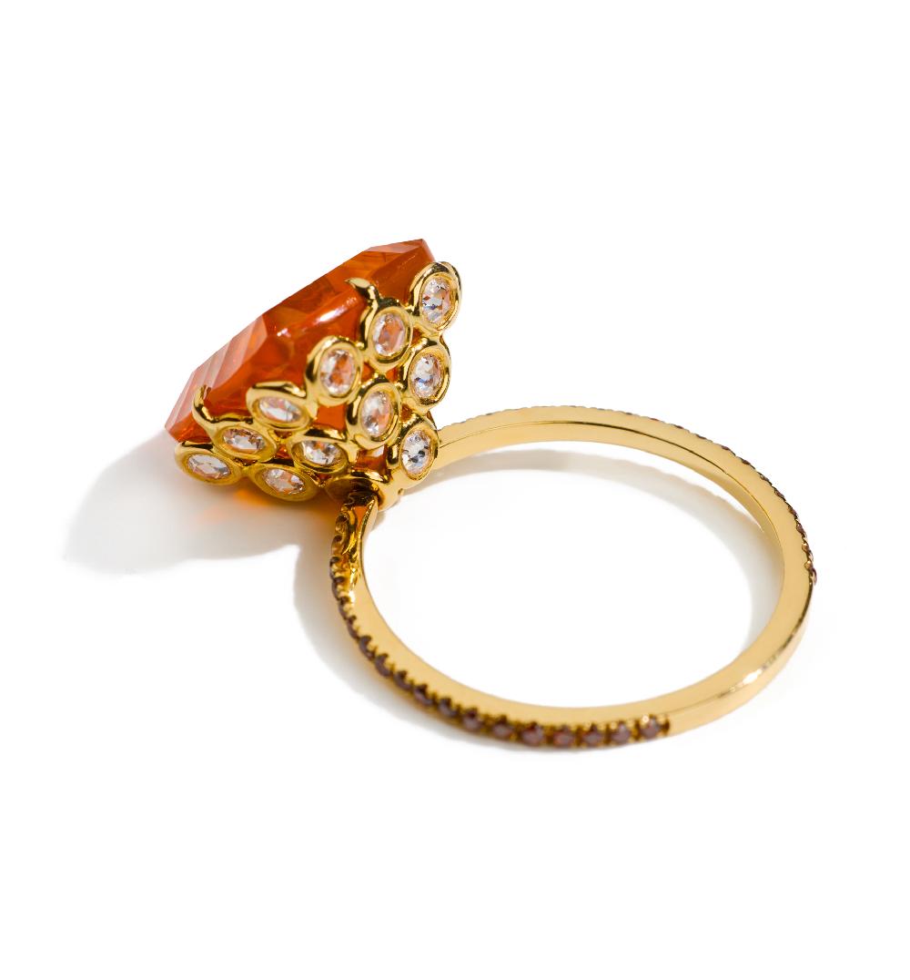 Lito Fire Opal Ring
