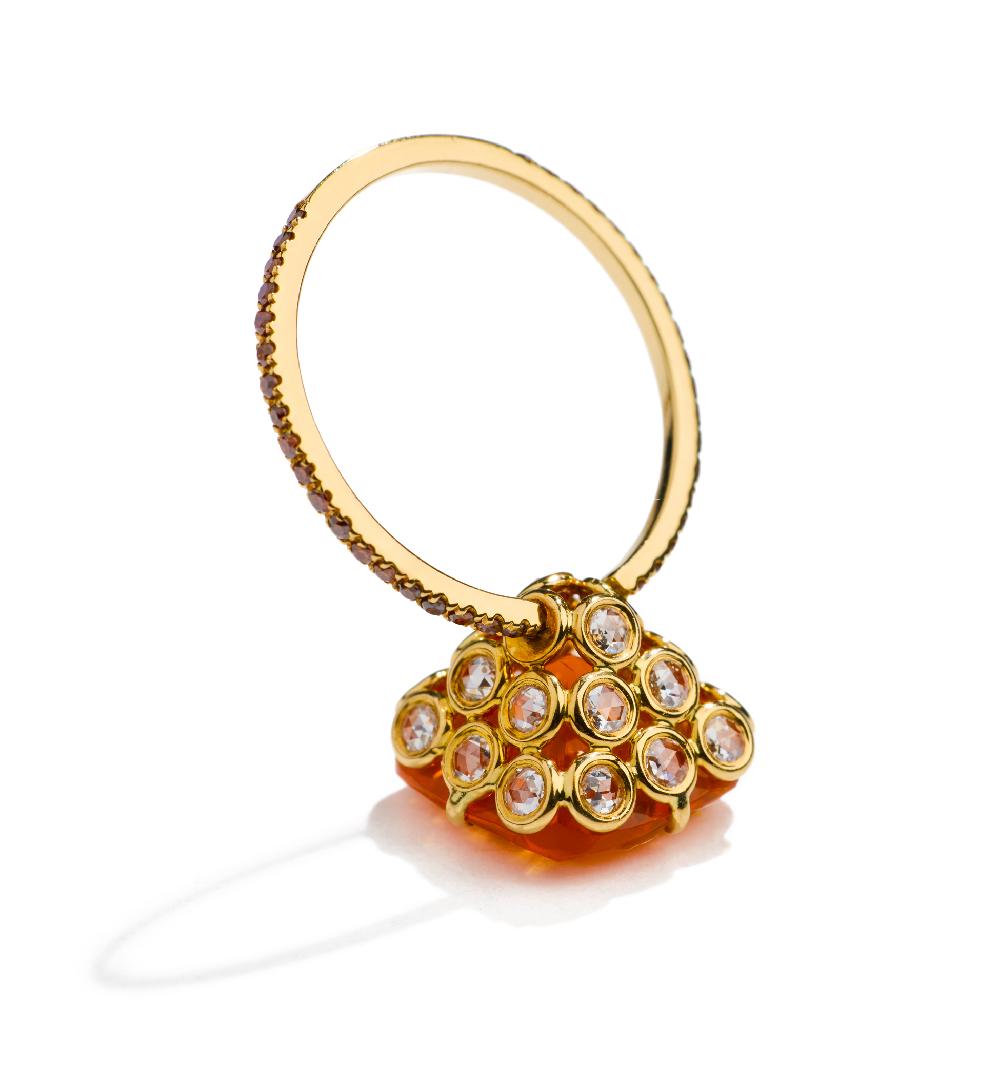 Lito Fire Opal Ring