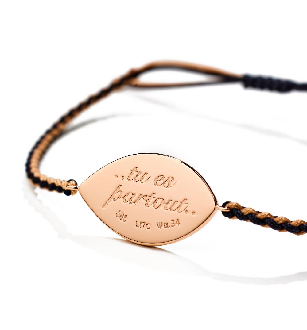 Lito Grand Mauve Macrame Bracelet