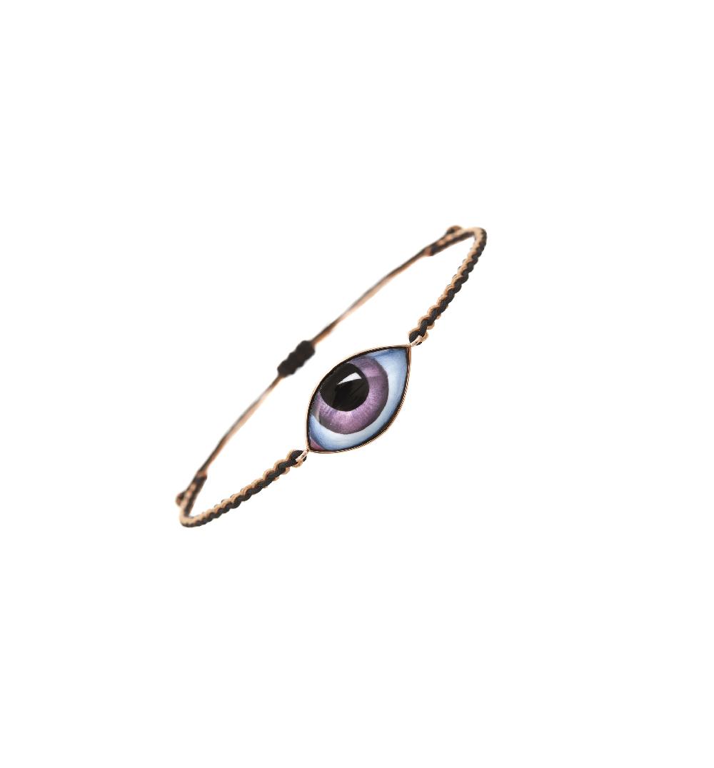 lito Grand Mauve macrame bracelet