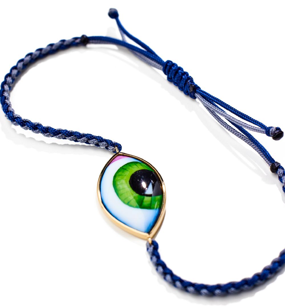 Lito Grand Vert Macrame Bracelet