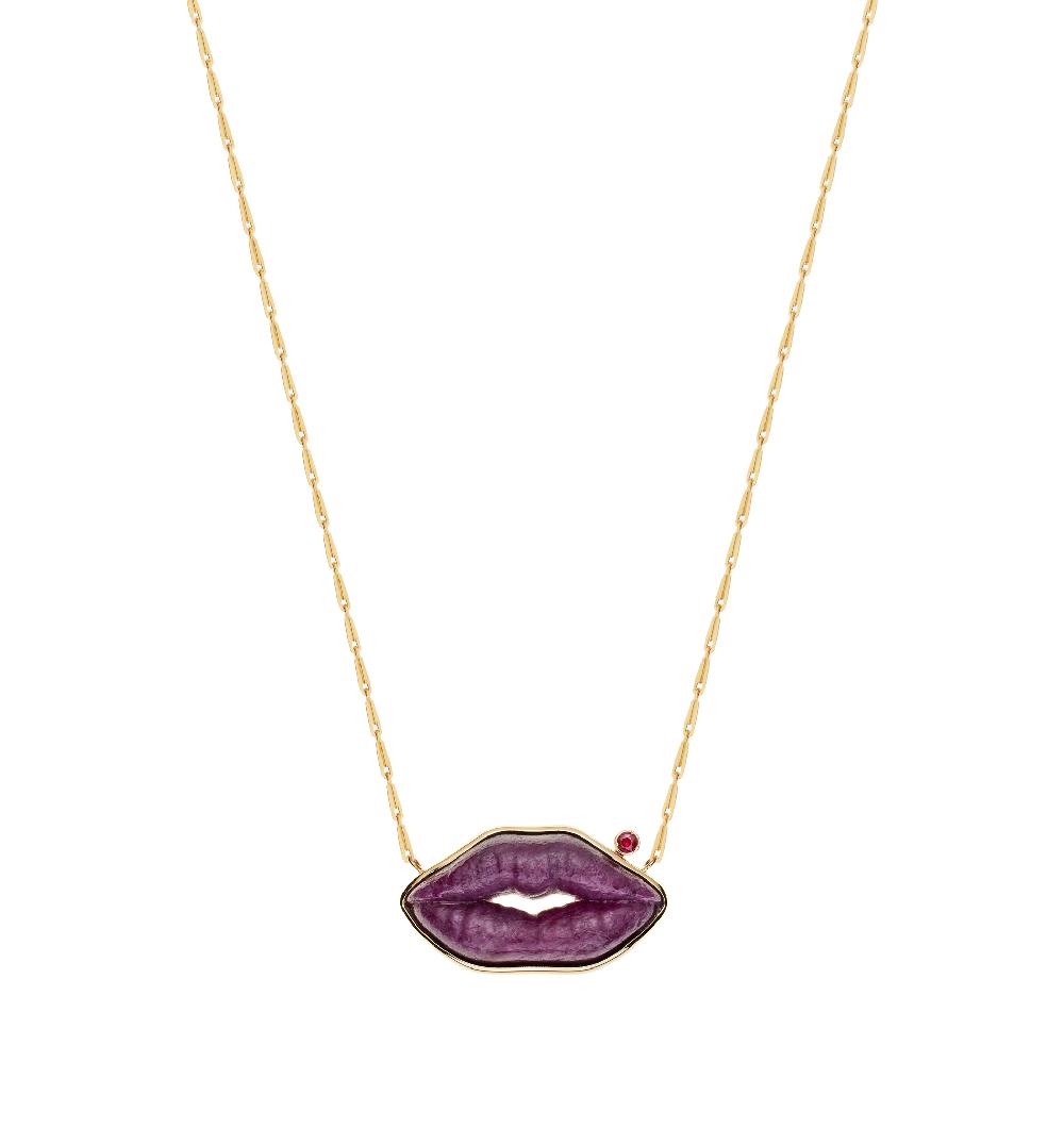 lito "Kiss me hard" small necklace