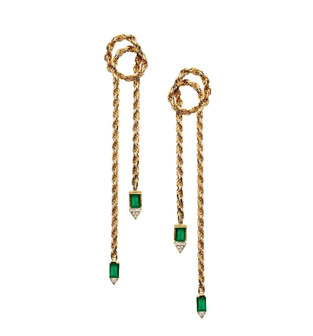 lito "Knot me over" earrings
