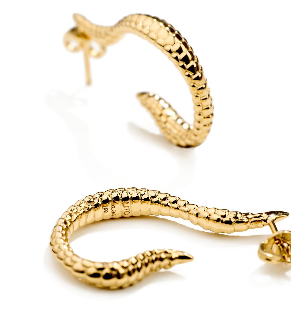 Lito Medium Hook Earrings