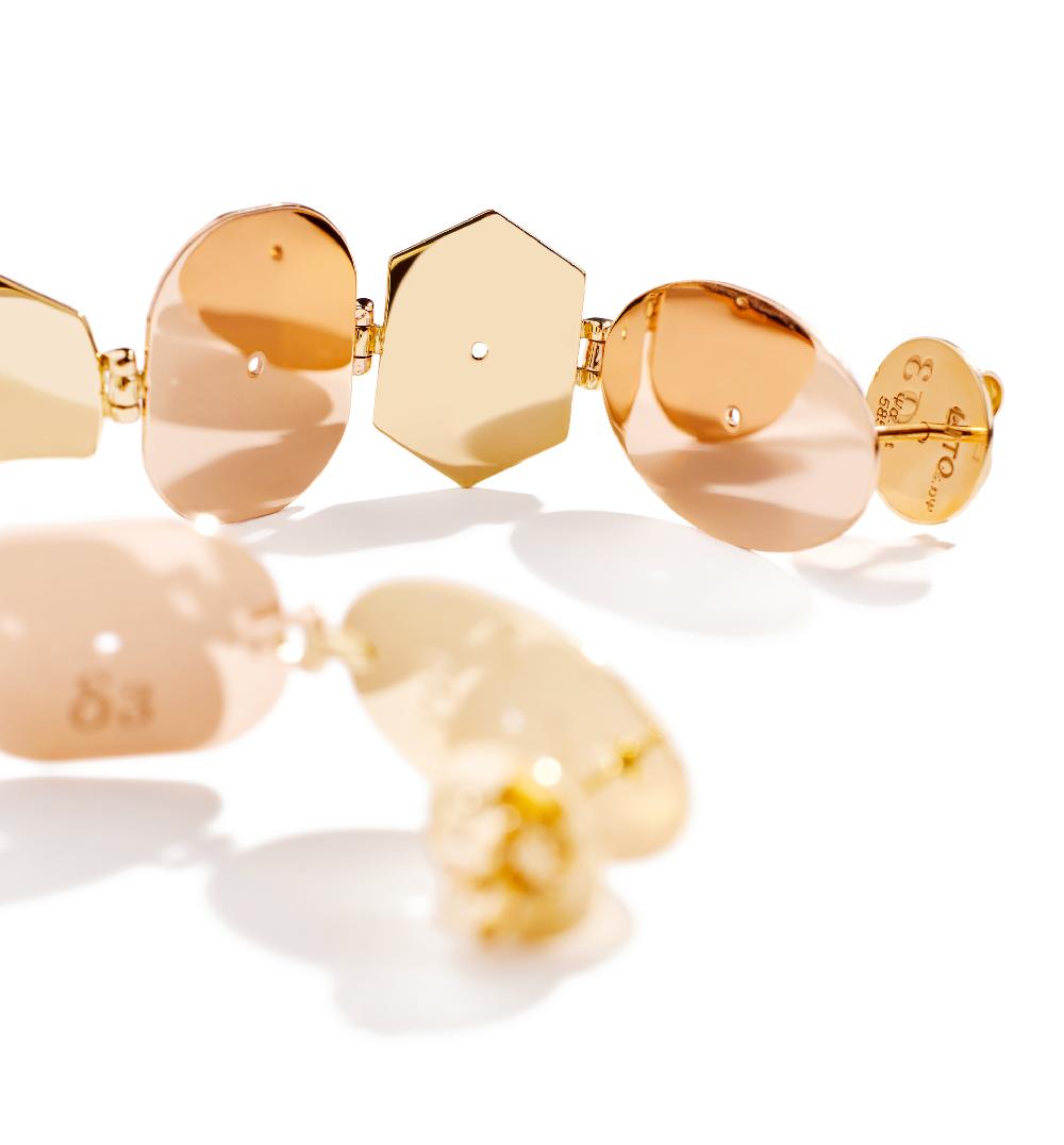 Lito Multi Shaped Pair Of Earrings