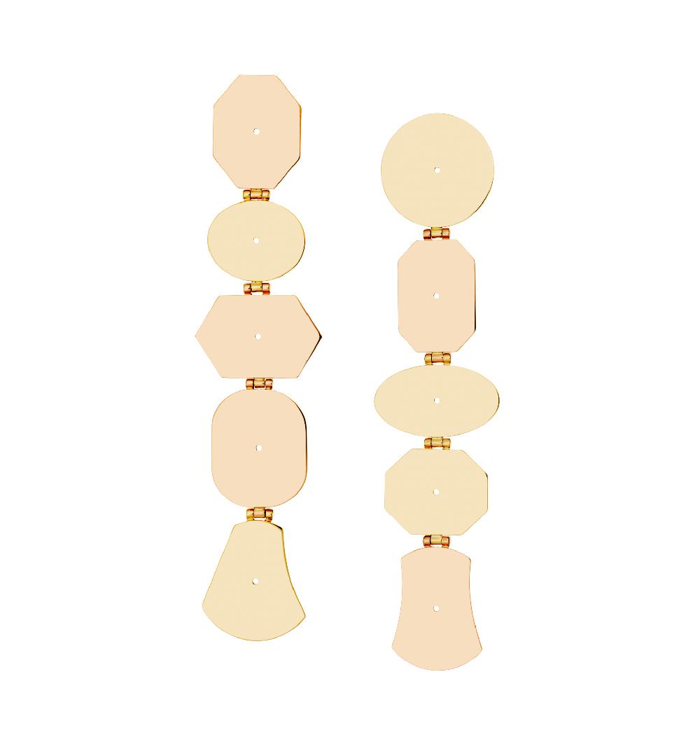 lito Multi Shaped pair of earrings