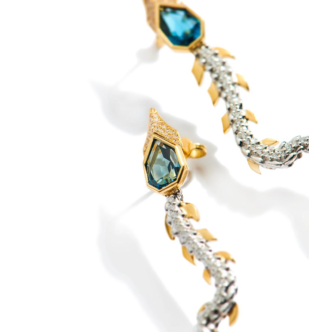 Lito Nereid Diamond Earrings