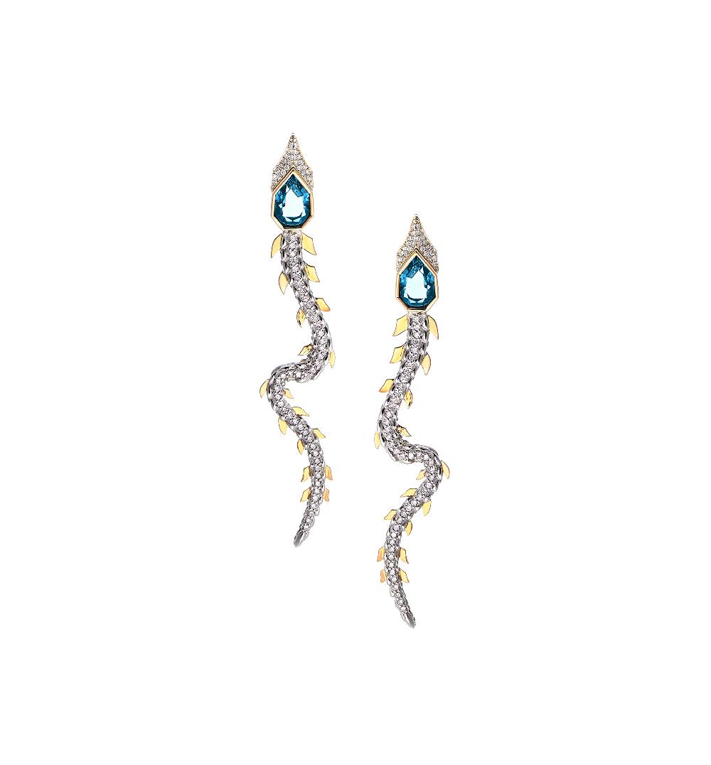 lito Nereid diamond earrings