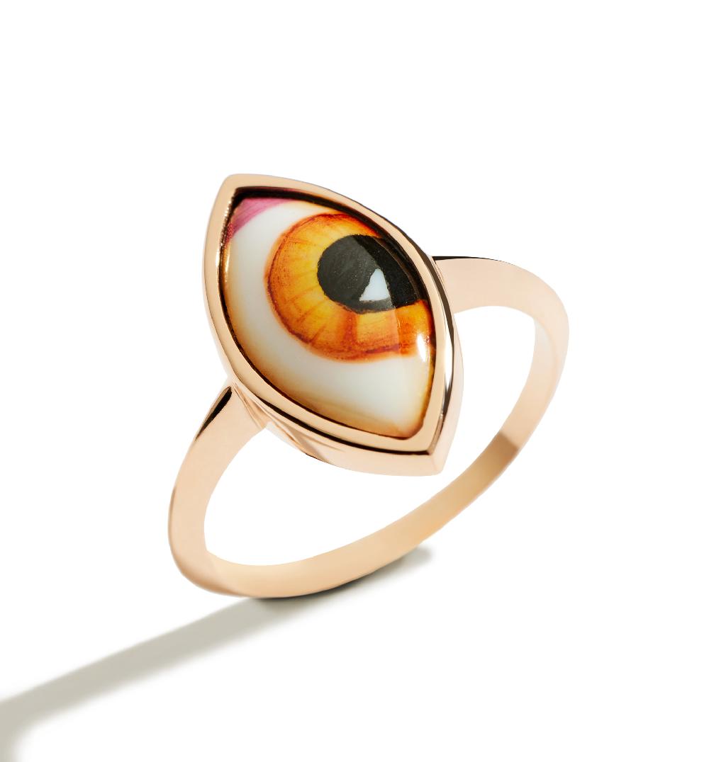 Lito Petit Ambre Chevalier Ring