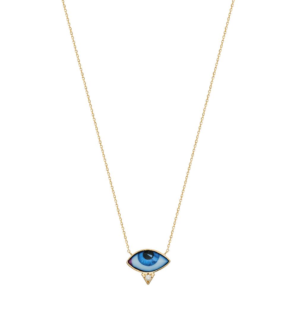 lito Petit Bleu diamond necklace