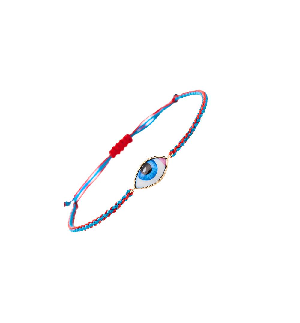 lito Petit Blue macrame bracelet Pour Homme