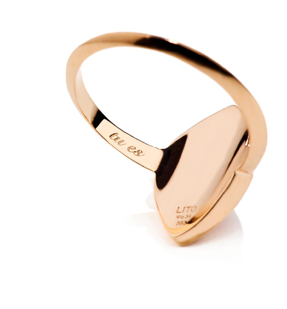 Lito Petit Rose Chevalier Ring