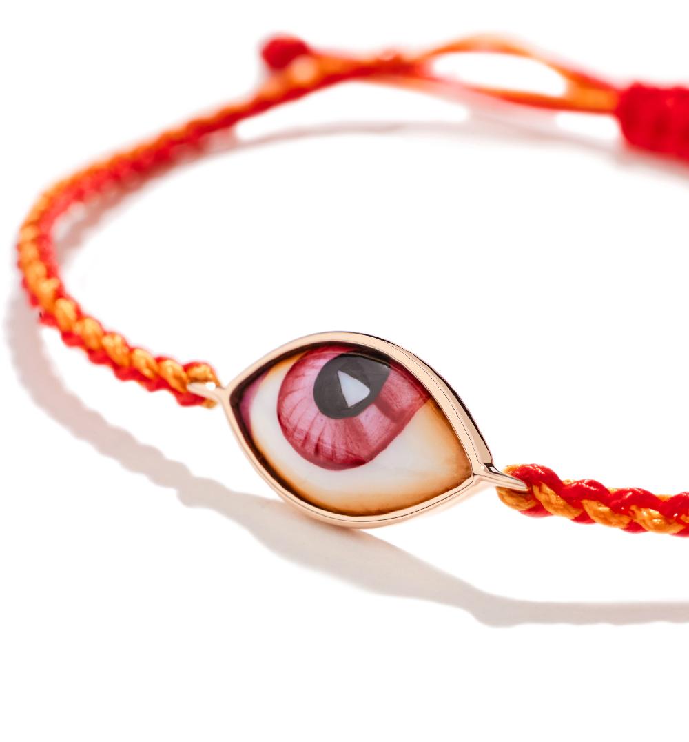 Lito Petit Rose Macrame Kids' Bracelet