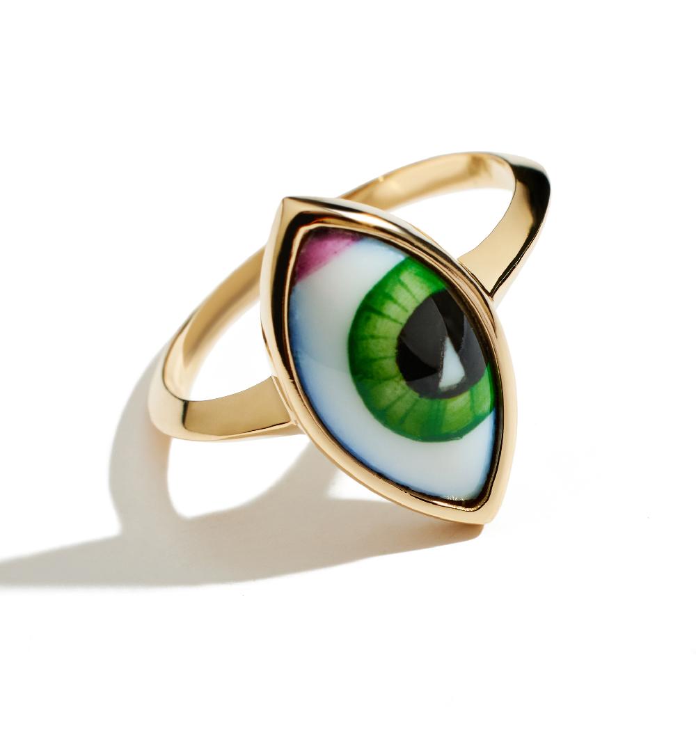 Lito Petit Vert Chevalier Ring