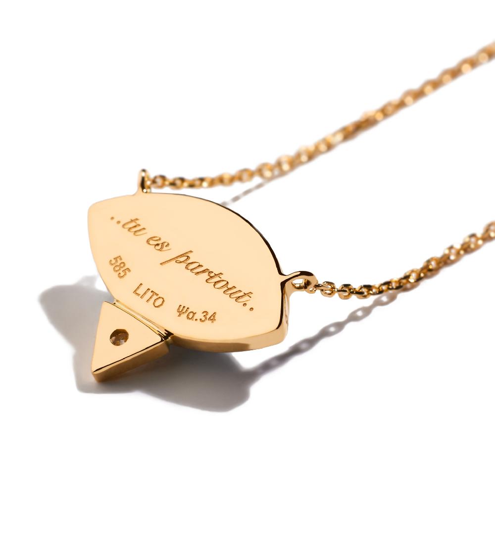 Lito Petit Vert Diamond Necklace