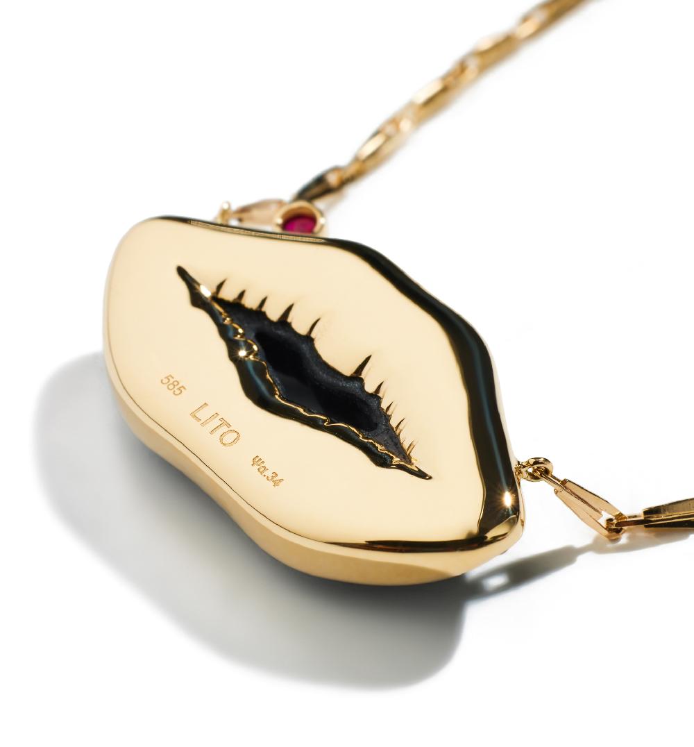 Lito "Poison Lips" Big Necklace