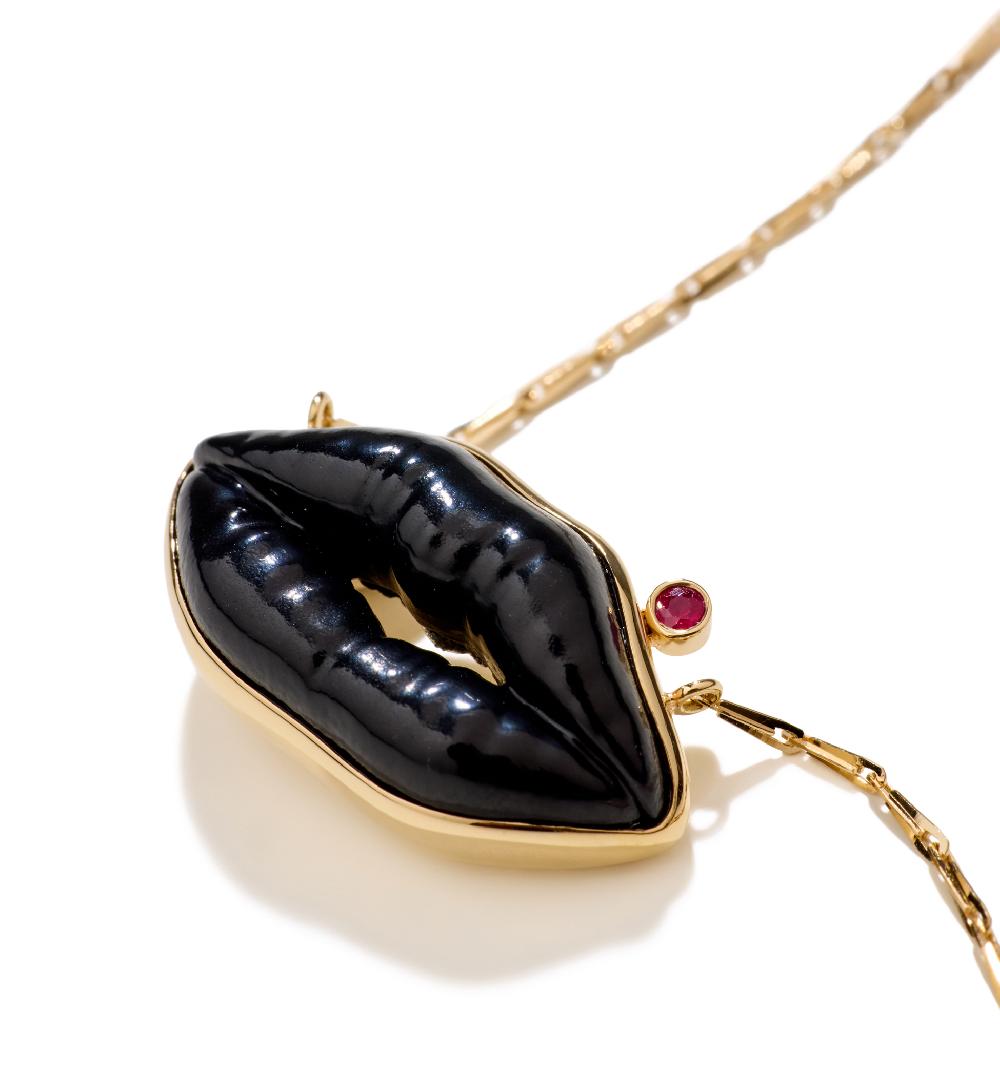 Lito "Poison Lips" Small Necklace