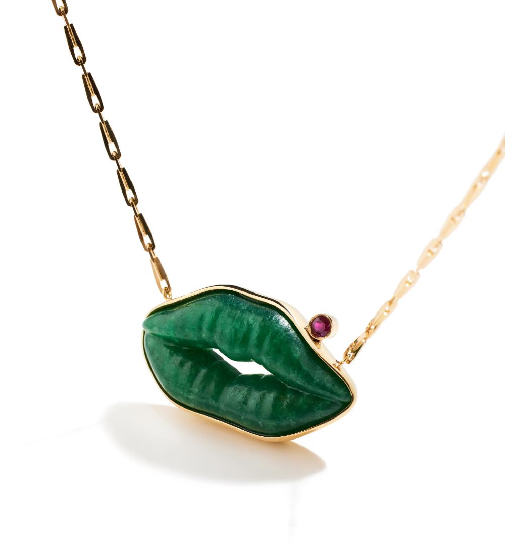 Lito "Read My Lips" Big Necklace