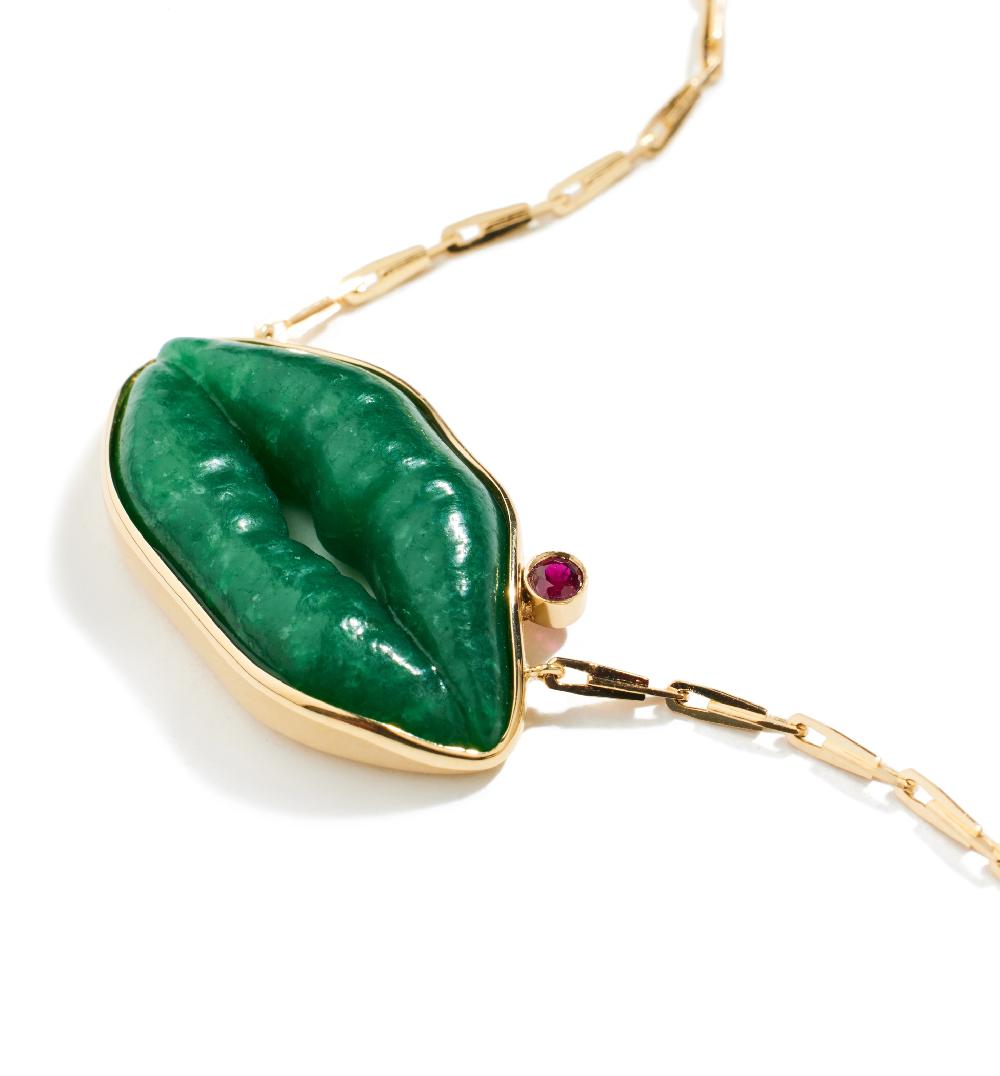 Lito "Read My Lips" Big Necklace