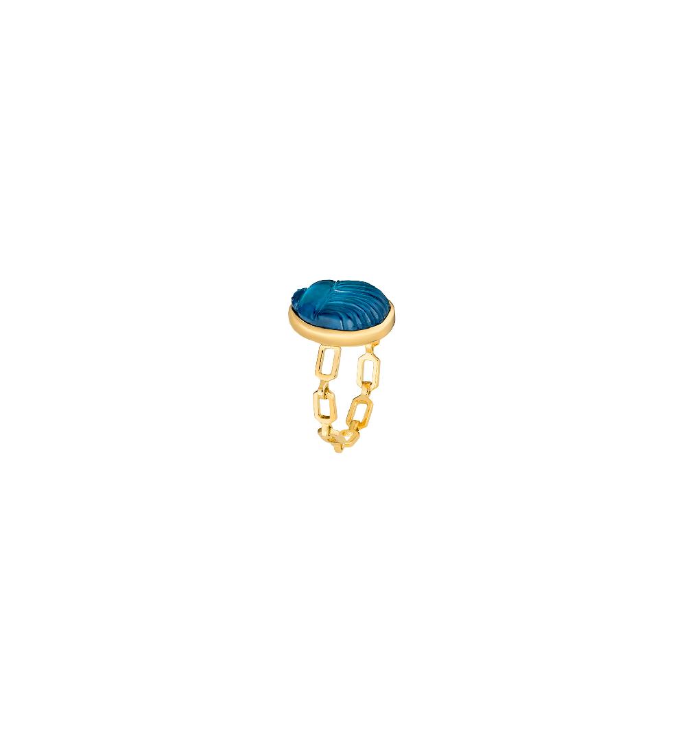lito Small Luna chain ring