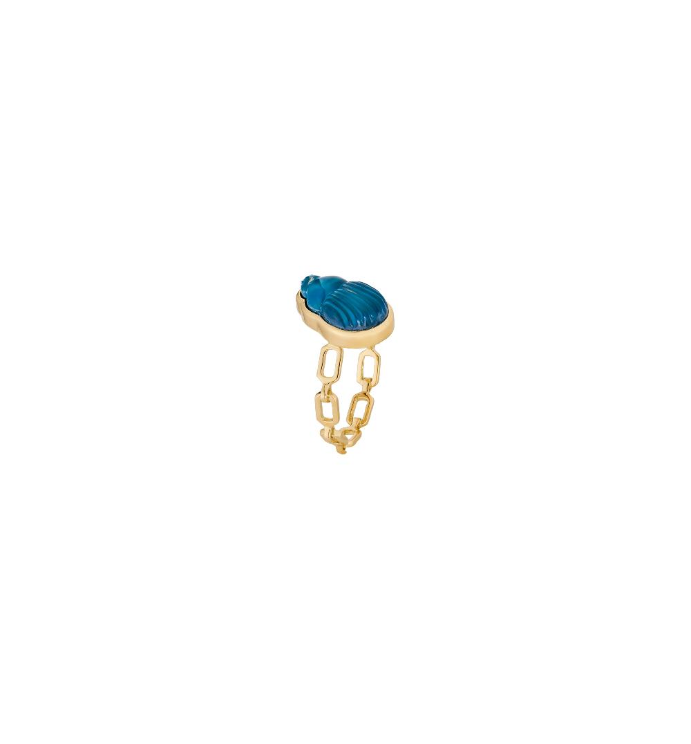 lito Small Sienna chain ring