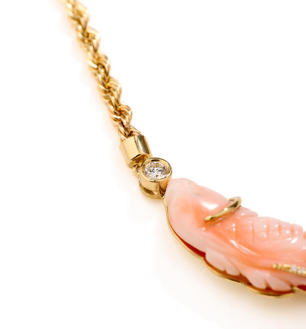 Lito Three Vintage Corals Necklace