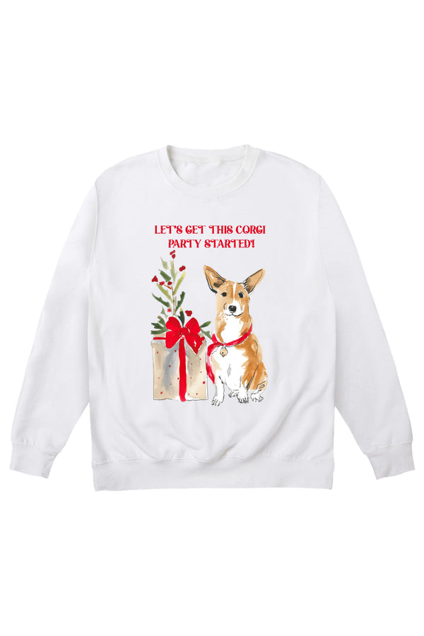 Little Mistress Corgi Party Jumper