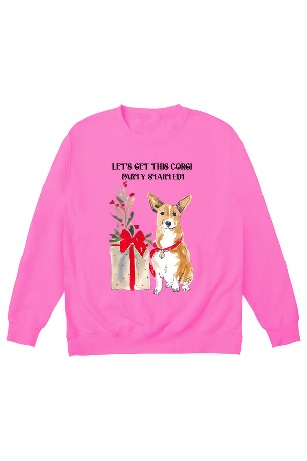 Little Mistress Corgi Party Jumper