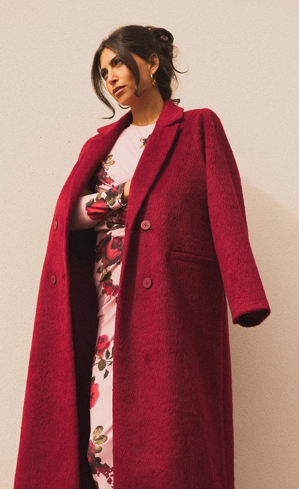 little mistress Elea Cherry Coat