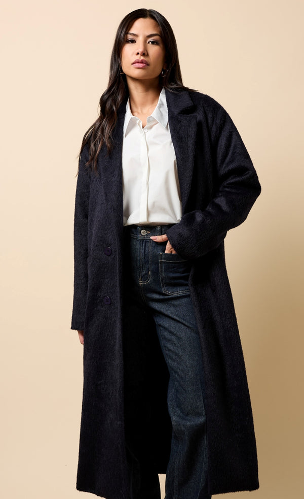 little mistress Elea Navy Coat