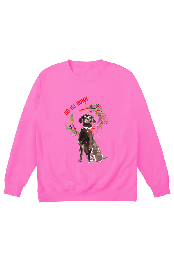 little mistress Ho Ho Howl Jumper