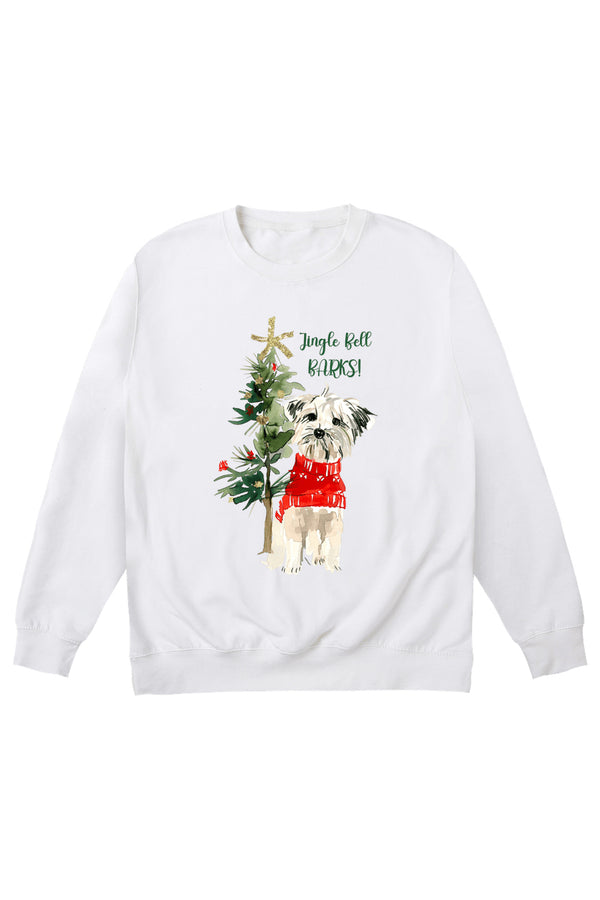 little mistress Jingle Bell Barks Jumper
