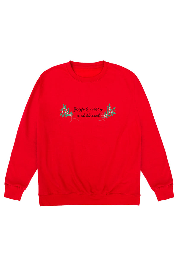 little mistress Joyful Merry And Blessed Jumper