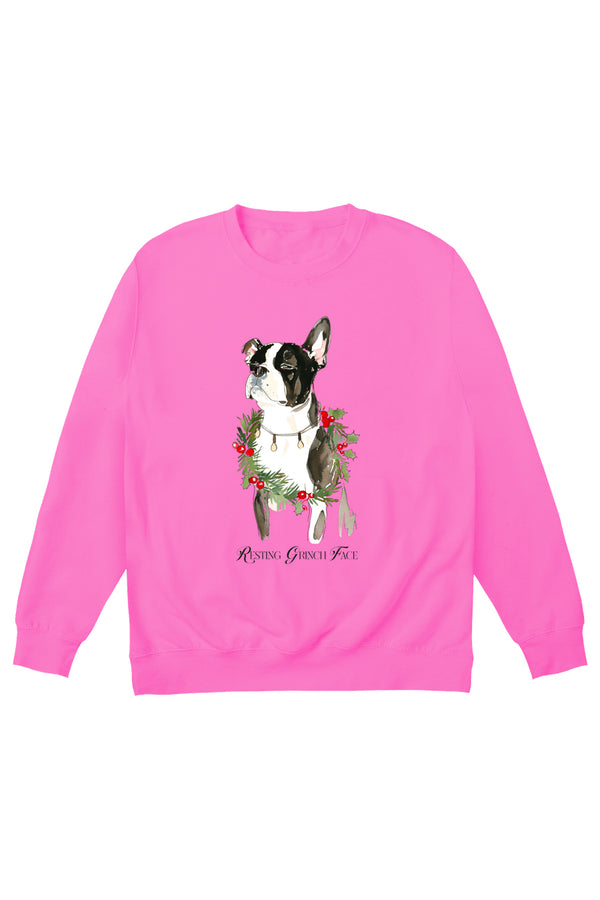 little mistress Resting Grinch Face Jumper