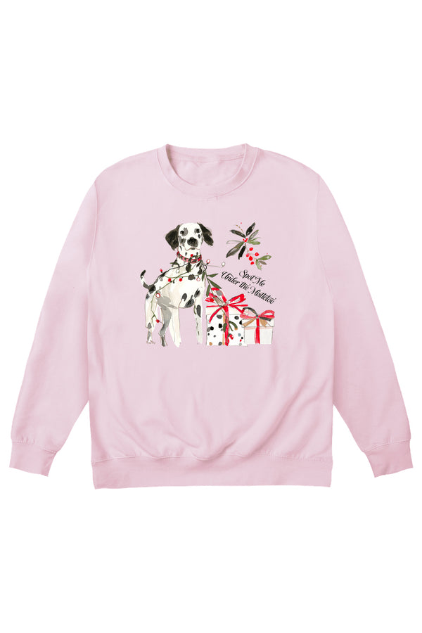 Little Mistress Spot Me Under The Mistletoe Jumper