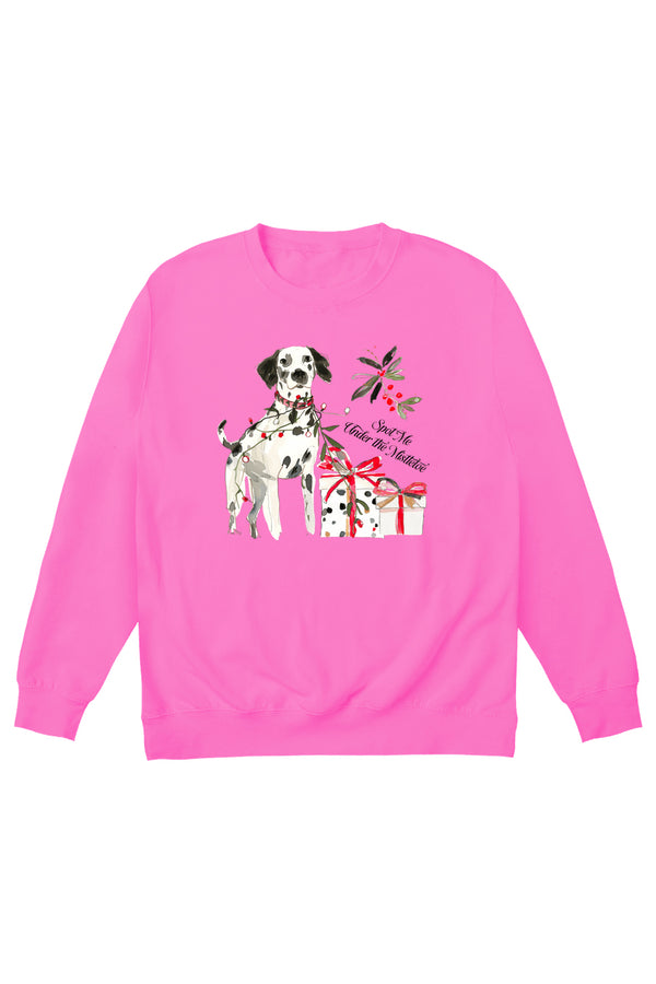 little mistress Spot Me Under The Mistletoe Jumper