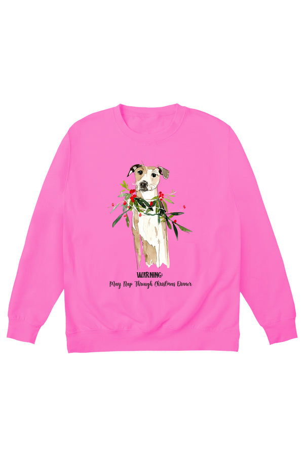 little mistress May Nap Through Christmas Dinner Jumper