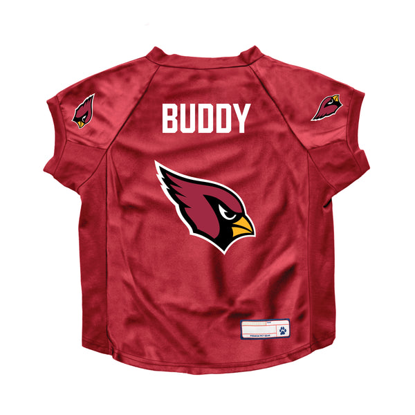 littlearth Arizona Cardinals Big Custom Pet Stretch Jersey