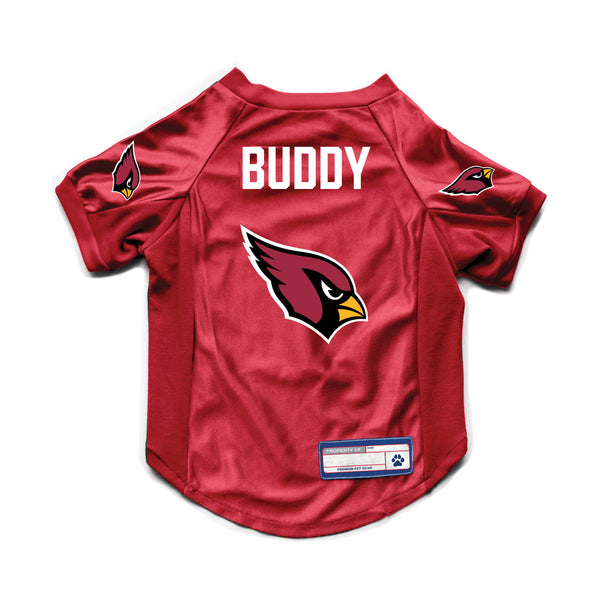 littlearth Arizona Cardinals Custom Pet Stretch Jersey