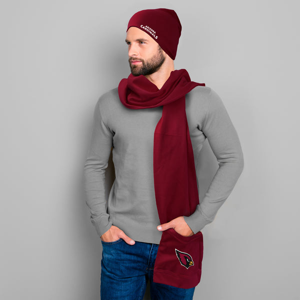 Littlearth Arizona Cardinals Jimmy Bean 4 In 1 Scarf