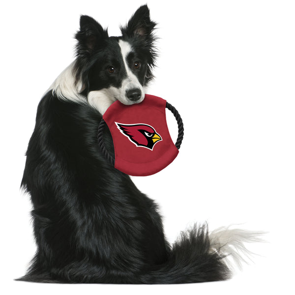 Littlearth Arizona Cardinals Team Flying Disc Pet Toy