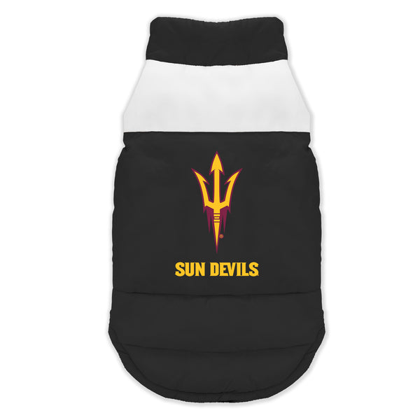 littlearth Arizona State University Pet Parka Puff Vest