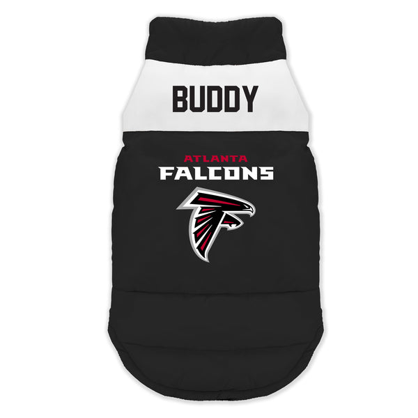 littlearth Atlanta Falcons Custom Pet Parka Puff Vest