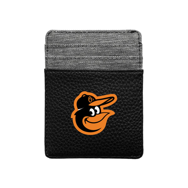 littlearth Baltimore Orioles Pebble Front Pocket Wallet