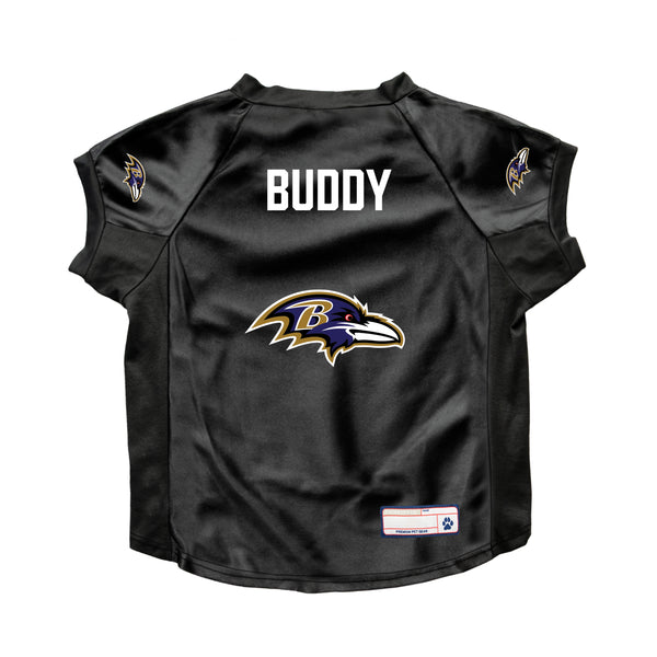 littlearth Baltimore Ravens Big Custom Pet Stretch Jersey
