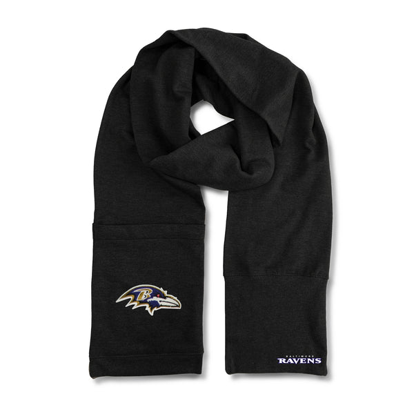 littlearth Baltimore Ravens Jimmy Bean 4 in 1 Scarf
