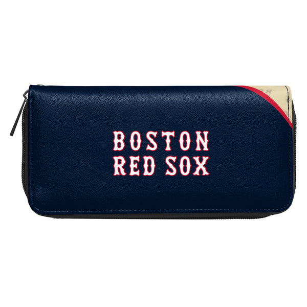 Littlearth Boston Red Sox Curve Zip Organizer Wallet