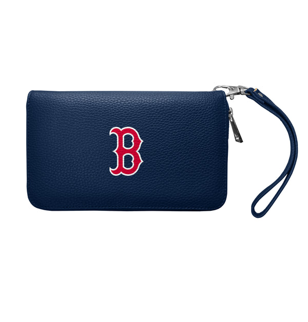 littlearth Boston Red Sox Zip Organizer Wallet Pebble