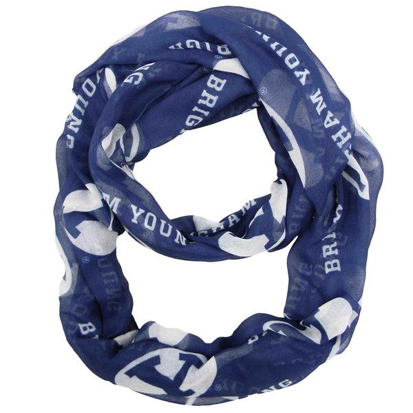 littlearth Brigham Young University Sheer Infinity Scarf